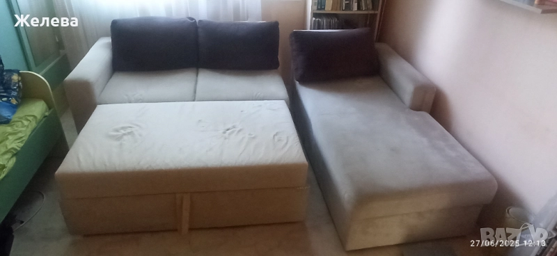 Холов диван с подматрак, снимка 1
