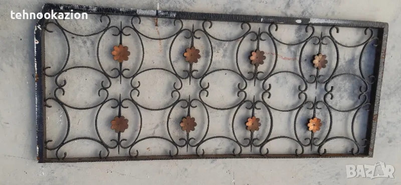 Декоративна решетка ковано желязо, снимка 1