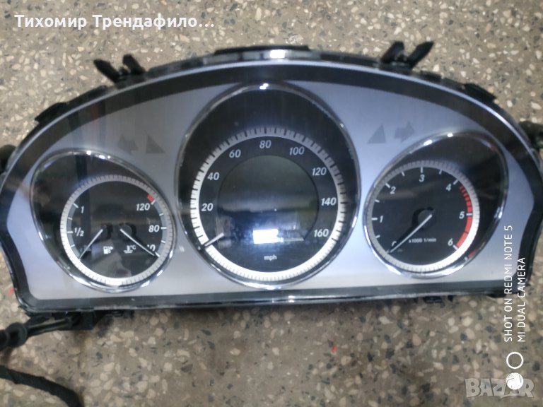 A2049005507, A2C53369459, a 204 900 55 07, instrument panel километраж w204 mercedes 2013, снимка 1