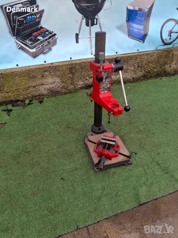 Стойка за бормашина с менгеме, снимка 1