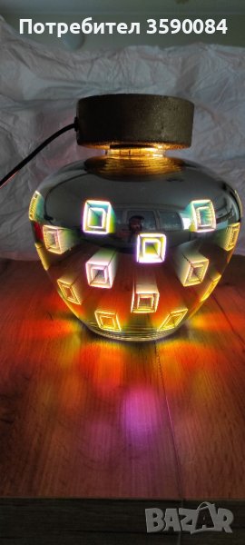 Полилей , пендел, лампа 3D 3Д, снимка 1