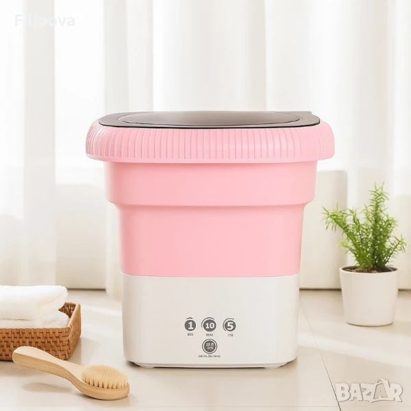 Мини сгъваема пералня, снимка 1