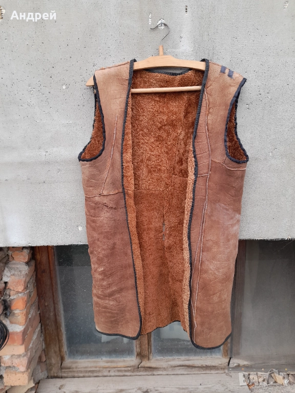 Стара кожена подплата от естествена кожа #3, снимка 1