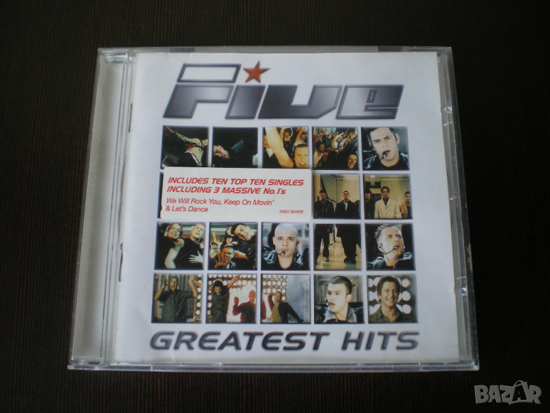 Five ‎– Greatest Hits 2002 CD, Compilation, Copy Protected, снимка 1