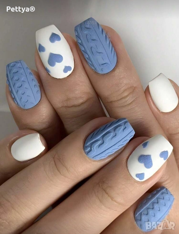 Изкуствени нокти 30бр. №3, снимка 1