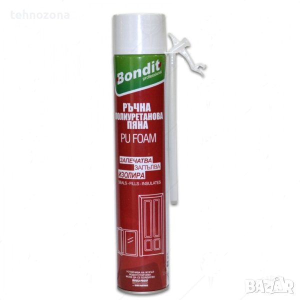 ПОЛИУРЕТАНОВА ПЯНА РЪЧНА BONDIT 750 мл, снимка 1