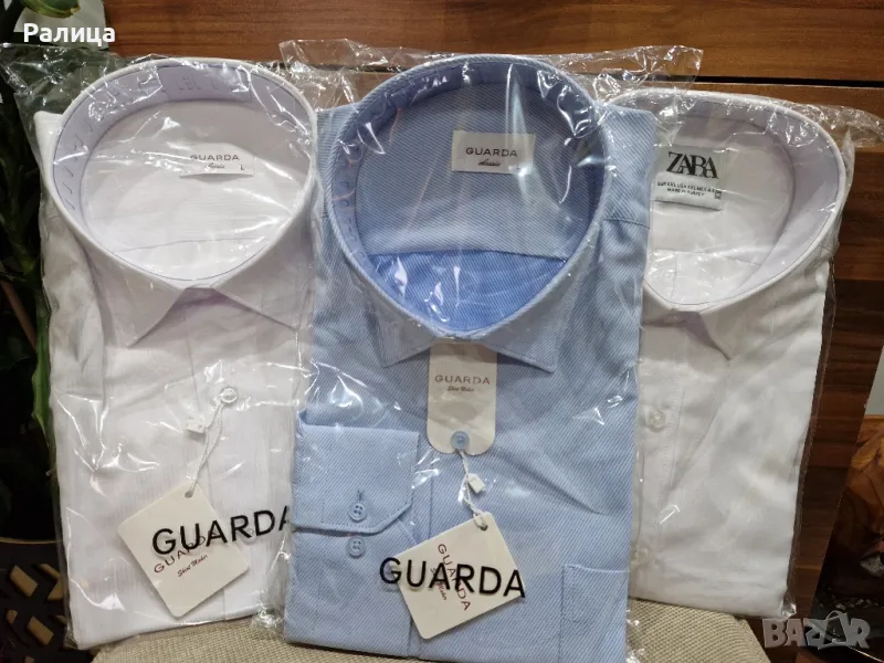 Нови мъжки ризи Zara и Guarda, снимка 1