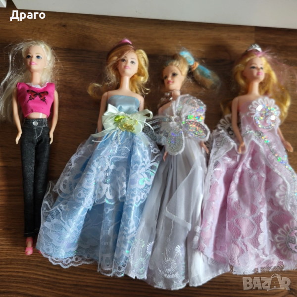 Лот от 4 кукли Барби, снимка 1