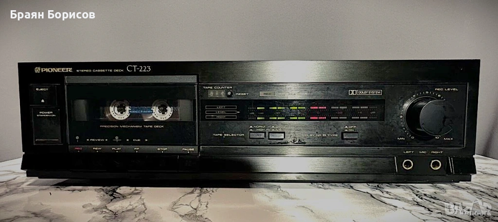 Pioneer CT-223 Hi-Fi касетен дек – винтидж Pioneer, Dolby B, снимка 1