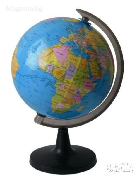 Глобус политически на английски език, Ф18.2 см, снимка 1