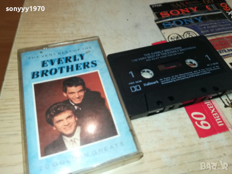 EVERLY BROTHERS-ORIGINAL TAPE 2207251313, снимка 1
