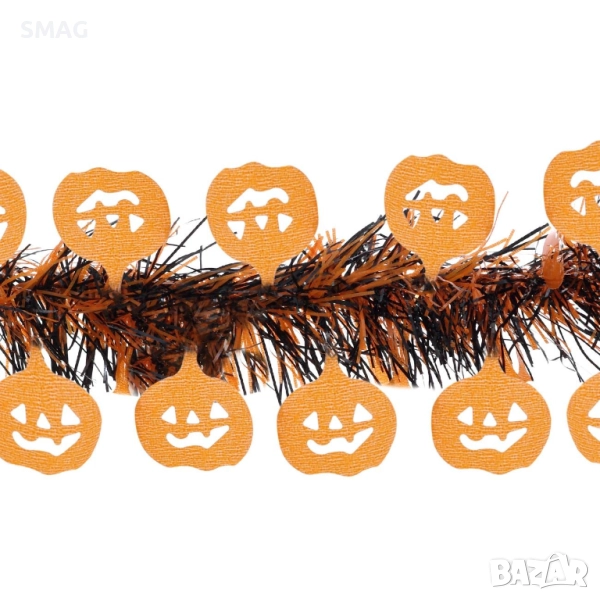 Декоративен гирлянд с тикви Halloween / Хелоуин_1123317, снимка 1