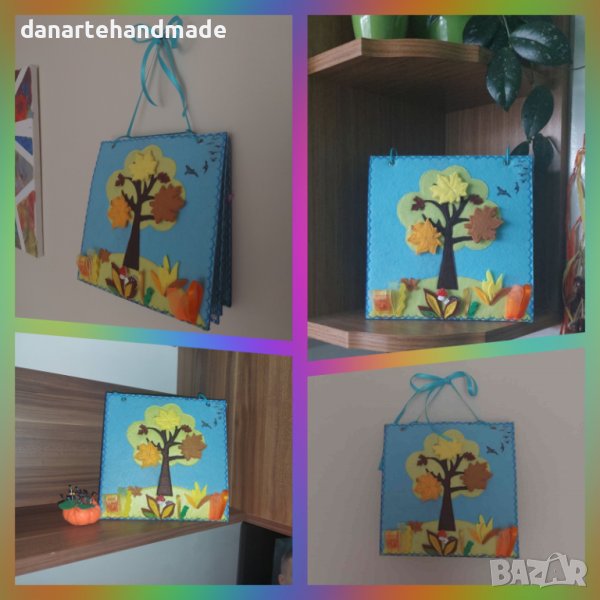 Детска книжка/картина/календар "Сезоните", снимка 1