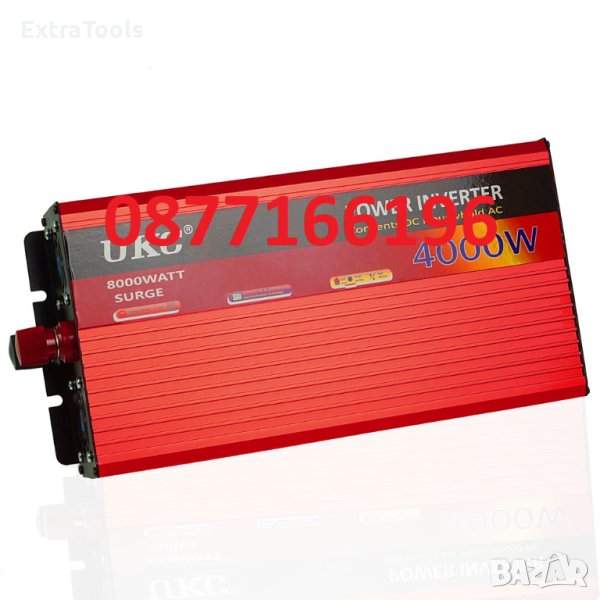 Инвертор 24V-220V 4000W, снимка 1