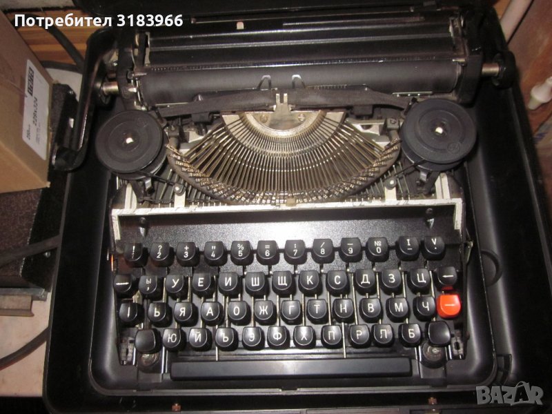 стара печатна машина, снимка 1