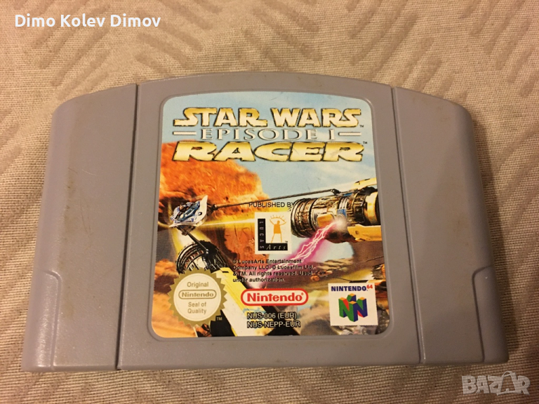 Star Wars Nintendo 64 N64 Pal, снимка 1