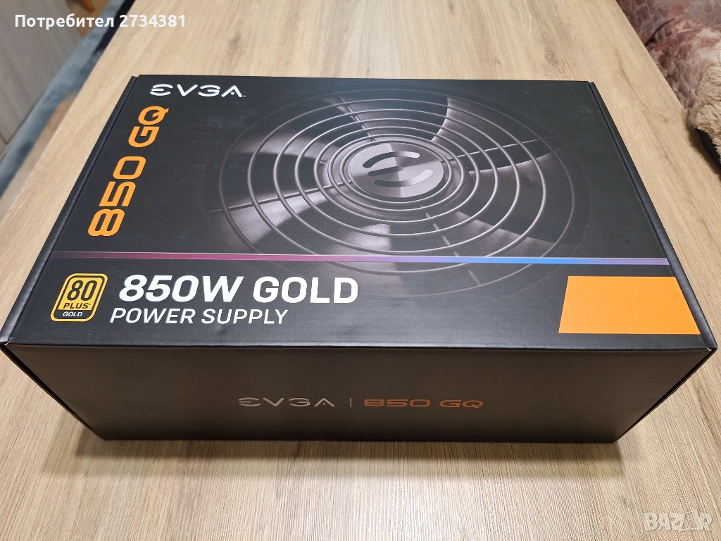 Модулно захранване Evga 850W GQ GOLD, снимка 1