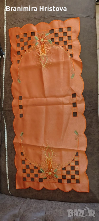 Комплект покривки/карета/рънъри и дантелени подложки – втора ръка, но в чудесно състояние (само личн, снимка 1