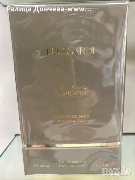 ПАРФЮМ ПРОДУКТ-TRUSSARDI LA VIE DI MILANO APERITIVO MILANESE PORTA NUOVA, снимка 1