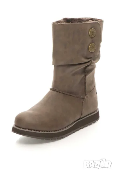Зимни ботуши от еко кожа без закопчаване Skechers, Кафяви, 260 мм, 39, снимка 1