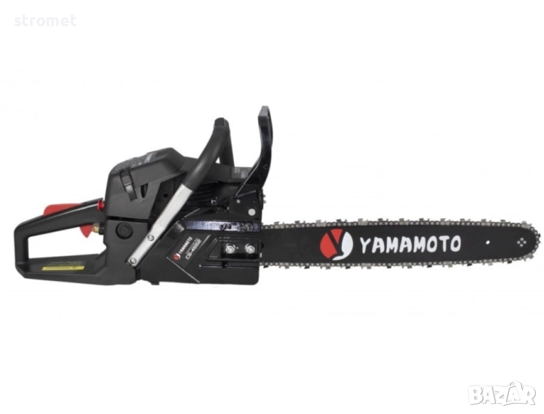 🌲 Бензинов верижен трион YAMAMOTO CS-4552 – Мощ, надеждност и прецизност в едно! 🌲, снимка 1