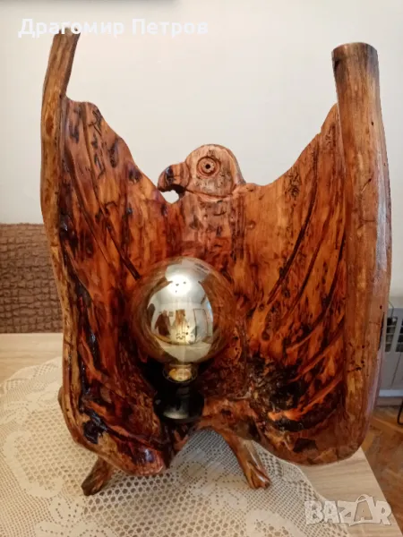АРТ лампа "ОРЕЛ"., снимка 1