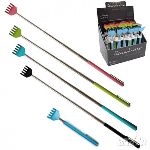 Чесалка за гръб 15 х 50 см. разтегателна, снимка 1