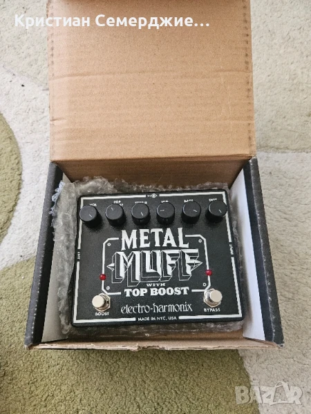 Ефект за китара Metal Muff electro-harmonix, снимка 1