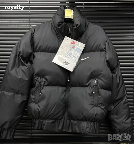 Nike късо черно дамско яке , снимка 1