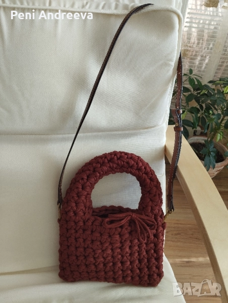 Чанта шоколадка , снимка 1