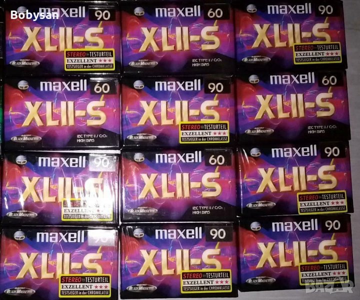 Аудио касети MAXELL XLII-S 90, снимка 1