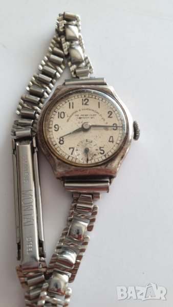 Дамски сребърен часовник Goldsmiths silversmiths Ltd 112, снимка 1