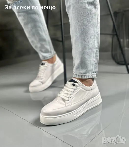 Мъжки Бели Ежедневни Обувки Код D2492, снимка 1