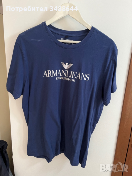 Мъжка тениска Armani Jeans XL, снимка 1