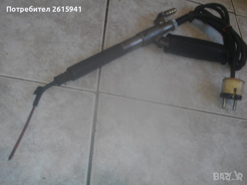 Заваръчен/Заваряващ Уред Пласмаса-Комбиниран Ток-Въздух-Електрически/Пневматичен-Старо Качество-Герм, снимка 1