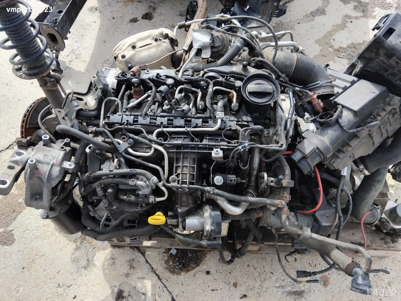 Двигател CAY/CAYC – 1.6 TDI,105к.с Евро 5 VW/Audi/Seat/Skoda, снимка 1