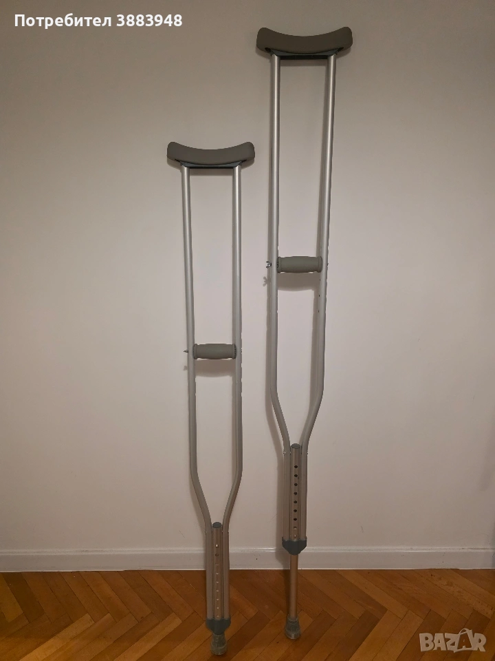 Патерици (за високи и тежки хора) , снимка 1