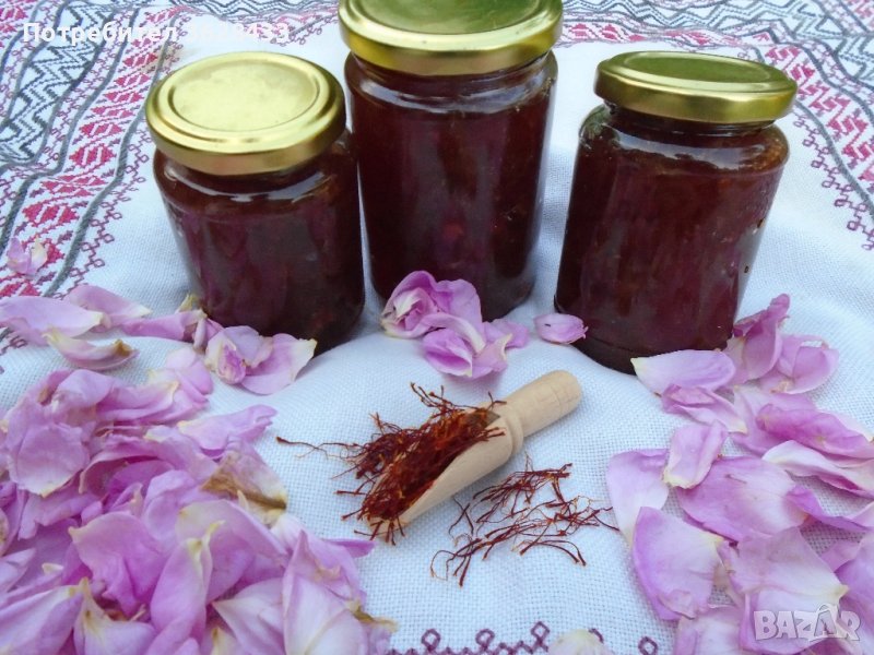 Разкошно домашно сладко от маслодайна роза с шафран в Домашни продукти ...