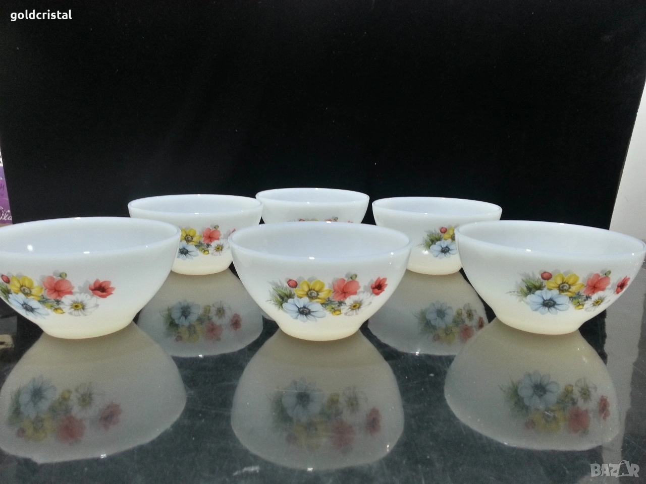 френски аркопал купички , снимка 1