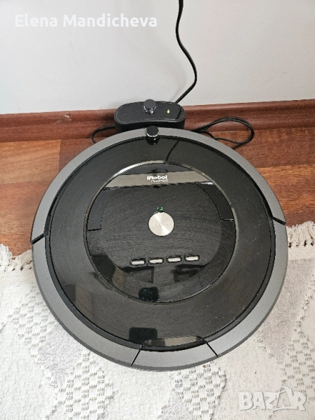 Прахосмукачка робот iRobot Roomba 880 Филтър HEPA Навигация iAdapt Система за почистване AeroForce, снимка 1