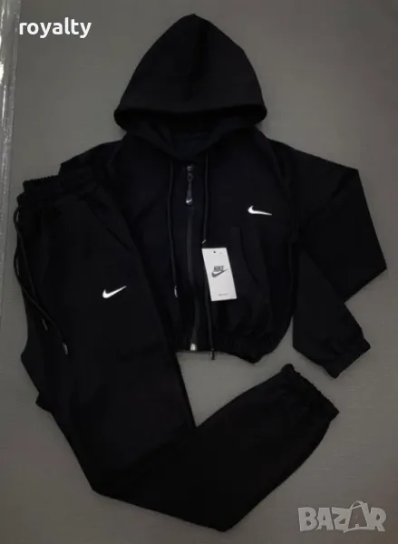 Nike черен дамски спортен комплект , снимка 1