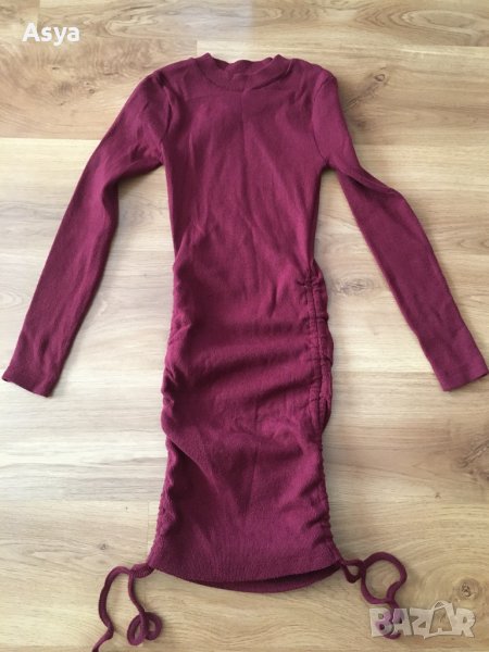 Рокля бордо, снимка 1