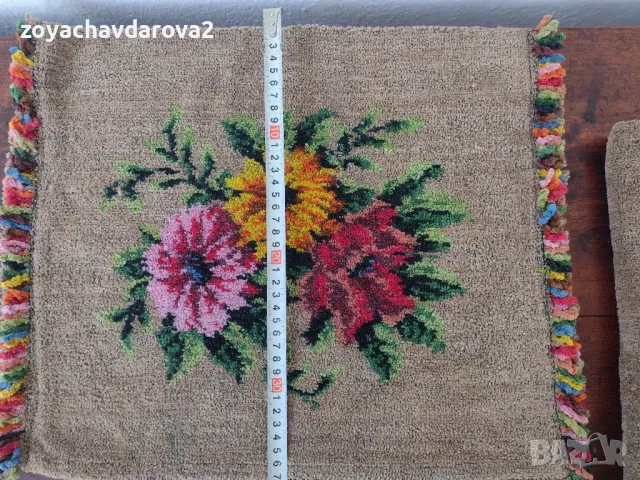 2 БР. НОВИ ВИНТИДЖ КАЛЪФКИ ЗА ВЪЗГЛАВНИЦИ, снимка 6 - Възглавници - 49345927