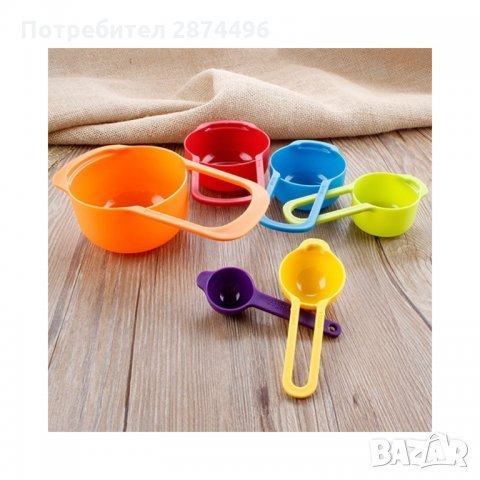 1513 Комплкет 6 бр. Мерителни лъжички, снимка 4 - Аксесоари за кухня - 34639737