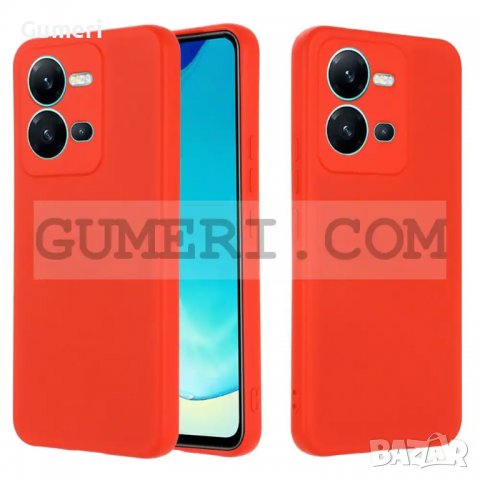 Vivo V25 - Силиконов Гръб - Велур, снимка 10 - Калъфи, кейсове - 39790047