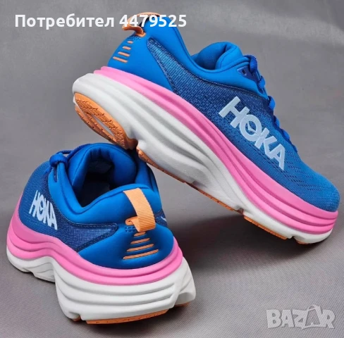Оригинални дамски маратонки Hoka Bondi 8, снимка 3 - Маратонки - 51004504