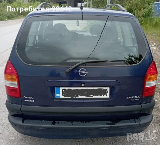 Опел Зафира 1.8 i 125к.с автоматик АГУ, снимка 5 - Автомобили и джипове - 55938275