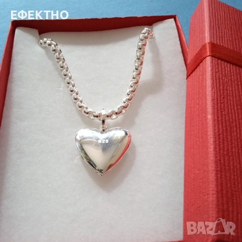 Дамско сребърно колие/ ланец/ комплект/ гривна. Различни модели., снимка 2 - Бижутерийни комплекти - 14607481