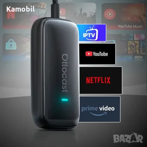 Адаптер Carplay Wireless OTTOCAST Play2Video CA515-T, снимка 2 - Аксесоари и консумативи - 55786436