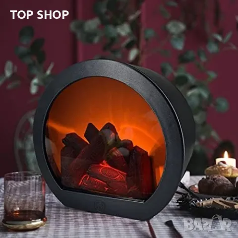 Декоративна LED камина ”Танцуващ пламък”, снимка 3 - Декорация за дома - 48512018